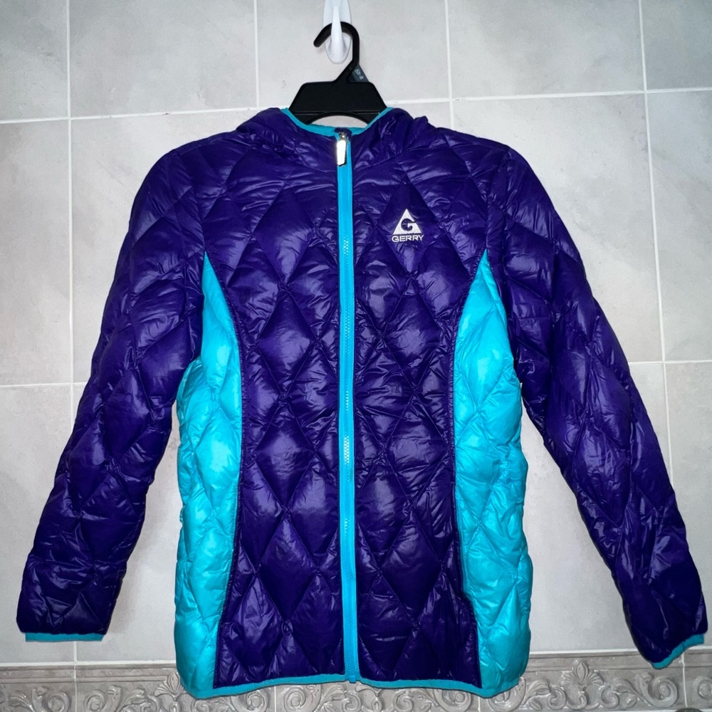 Purple & Blue Down Jacket | Gerry Weber | Girls